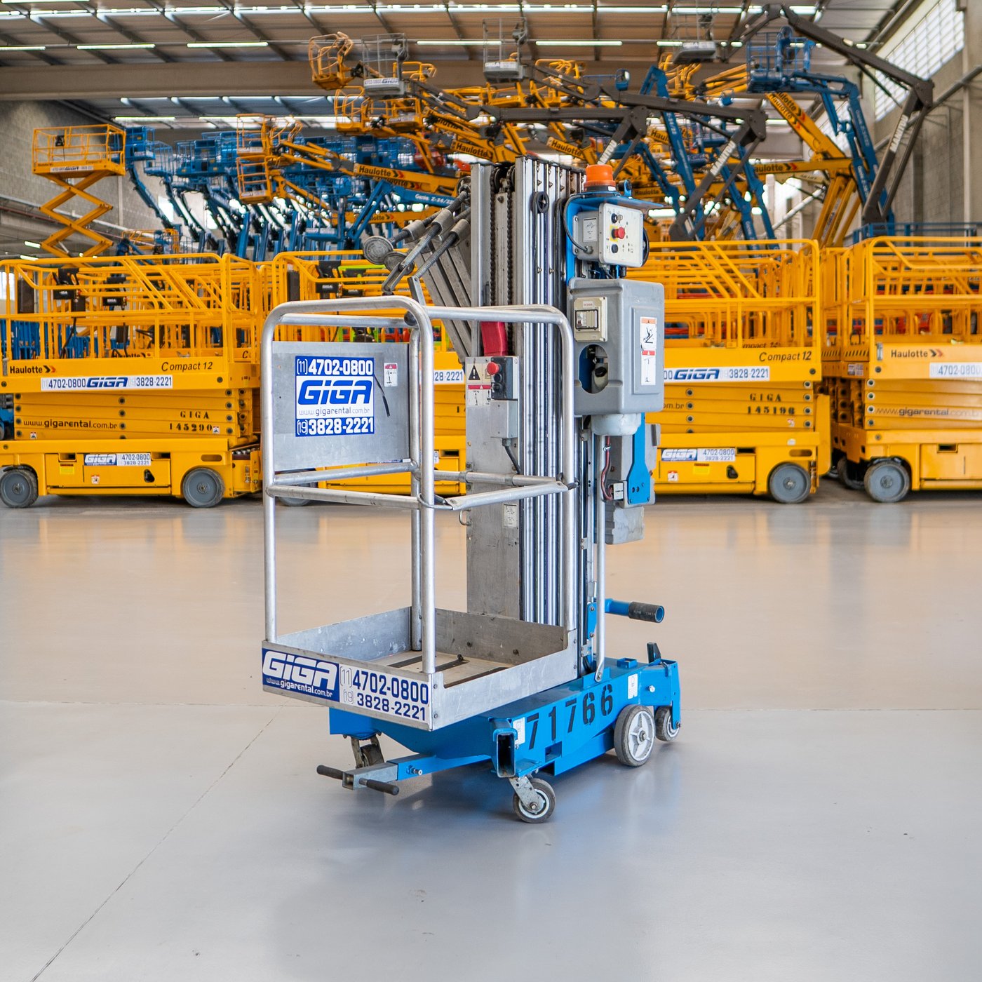 Plataforma individual vertical mastro GIGA RENTAL