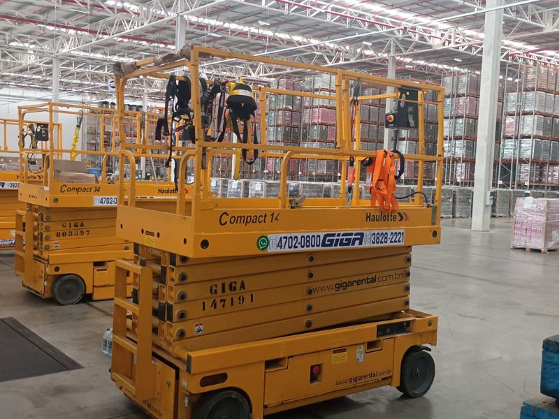 Plataforma individual em corredor